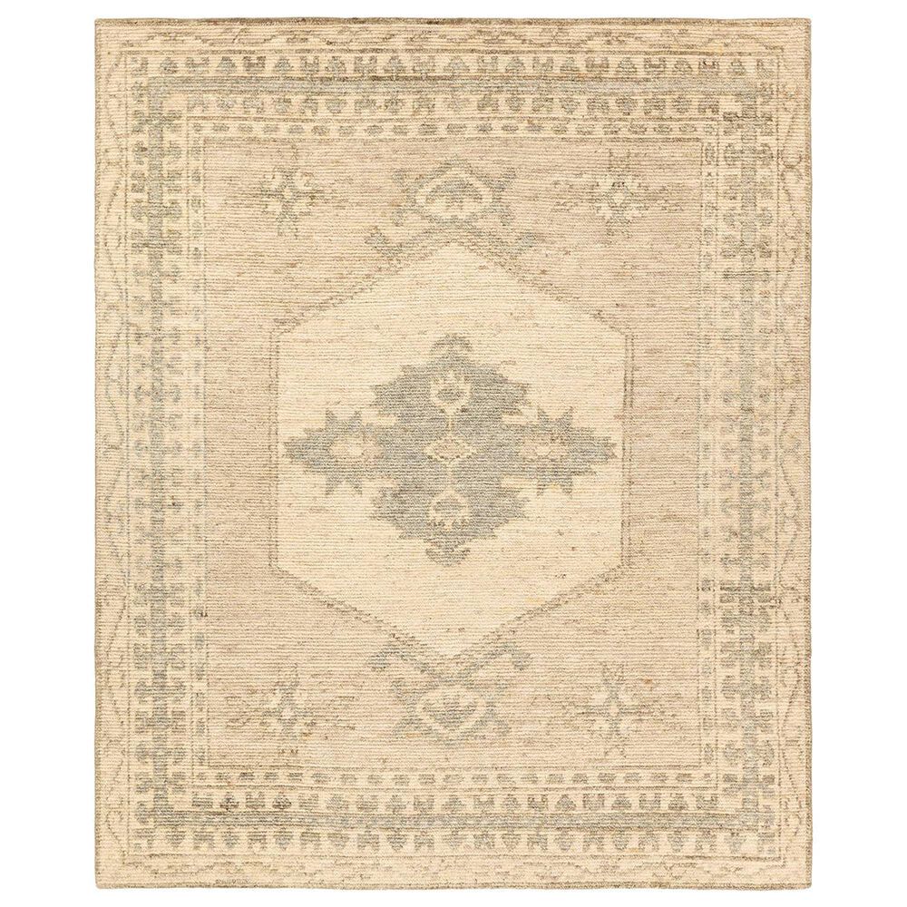 Jaipur Sarmak Hakan Blue and Antique White 8" x 10" Area Rug, , large