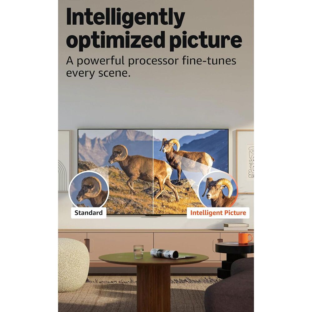 Amazon 55" Omni Mini-LED Series QLED 4K UHD in Black - Smart TV, , large