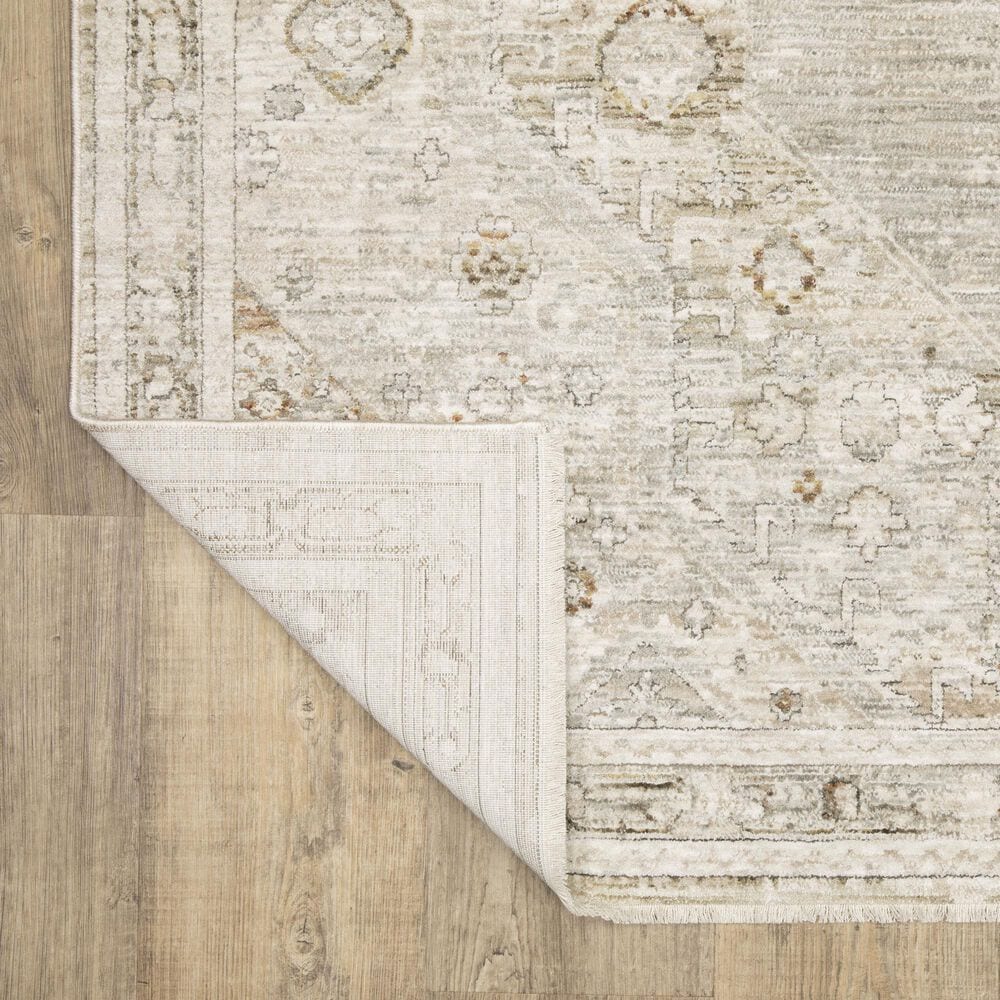 Oriental Weavers Avalon Beige and Ivory 2'7" x 7'7"Runner, , large