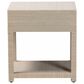 Baxton Studio Nata 1-Drawer Nightstand in Natural, , large