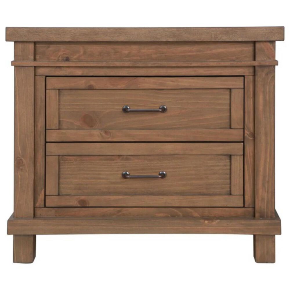 Baby Appleseed Rowan 2-Drawer Nightstand in Sandwash, , large