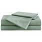 Pem America London Fog Garment Wash 4-Piece King Sheet Set in Green, , large