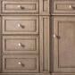James Martin Vanities Bristol 60" Single Bathroom Vanity in Whitewashed Walnut with 3 cm Victorian Silver Quartz Top and Rectangular Sink, , large