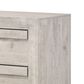 Crown Mark Valor 3-Piece King Bedroom Set with Two Nightstands in Light Gray, , large
