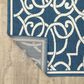 Oriental Weavers Meridian 2205B 2"3" x 7"6" Navy Runner, , large