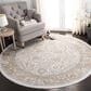 Safavieh Isabella ISA936A 6"7" Round Cream and Beige Area Rug, , large