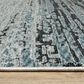 Oriental Weavers Echo Blue and Beige 5"3" x 7"6" Area Rug, , large