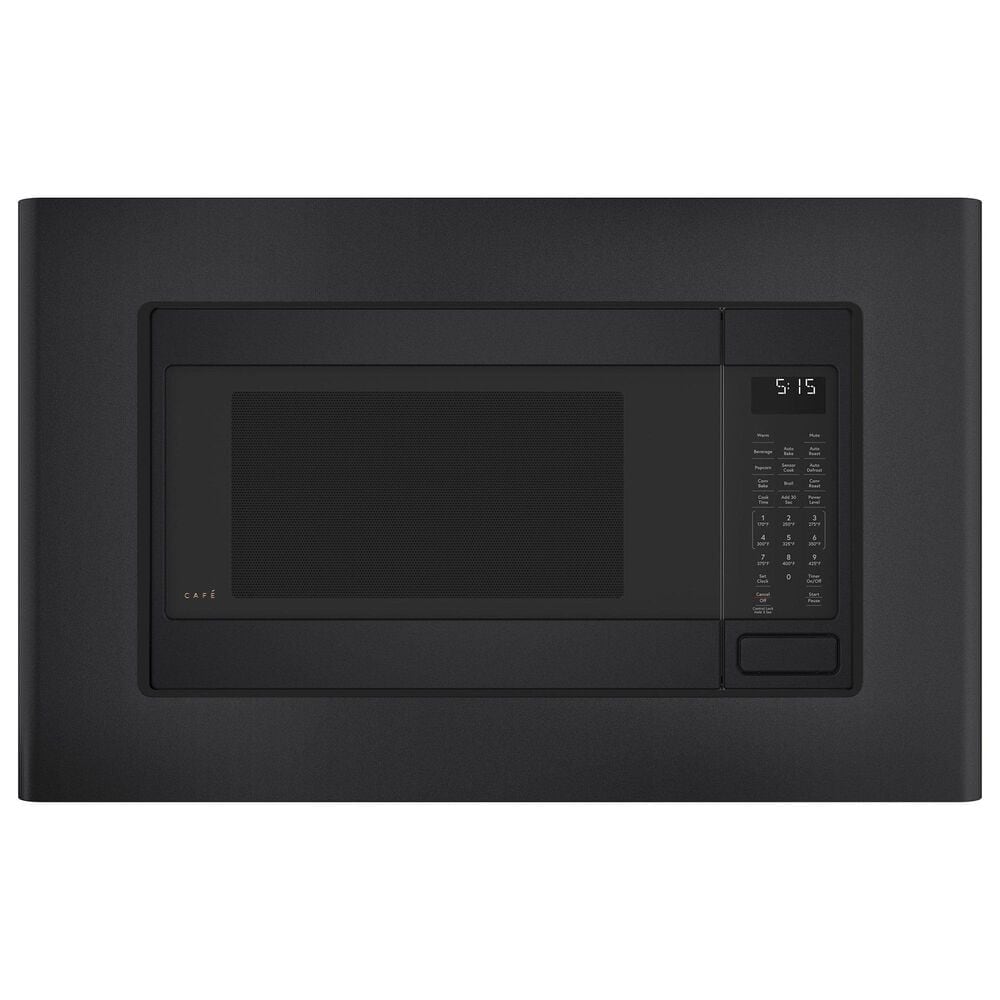Cafe 27&quot; Optional Built-In Trim Kit in Matte Black, , large