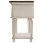 Ashley Realyn 1 Drawer Nightstand in Chipped White and Brown, , large