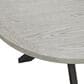 Mayberry Hill Axel 52" Round Dining Table in Espresso and Light Grey, , large