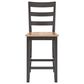 Ashley Gesthaven 5-Piece Counter Dining Set in Light Natural Dark Brown, , large