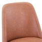 Waltham Urban Archive Maddox Upholstered Counter Stool in Light Brown, , large