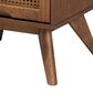 Baxton Studio Barrett 2-Drawer Nightstand in Walnut Brown, , large