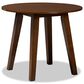 Baxton Studio Lida 5-Piece Dining Set in Grey/Walnut Brown, , large