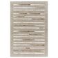 Surya Eloquent 5" x 7"6" Light Gray, Light Beige and Black Area Rug, , large
