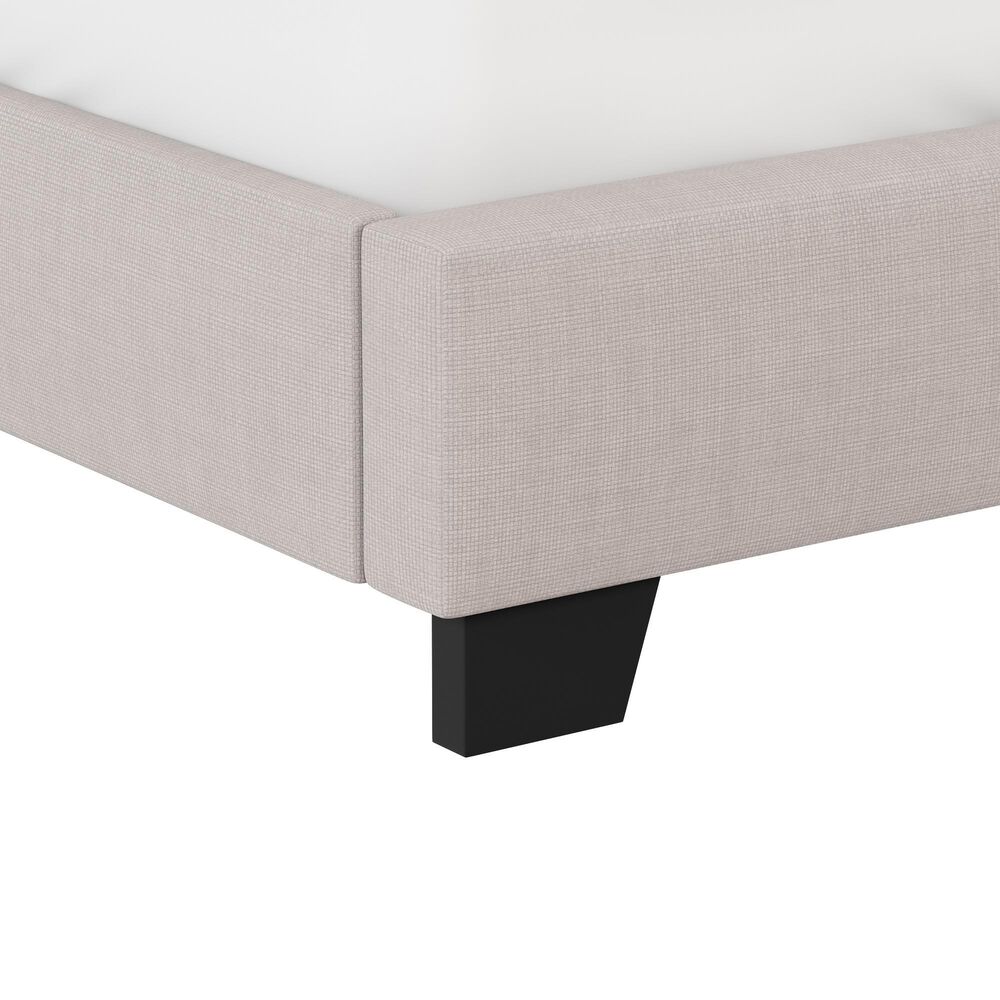 Richlands Furniture Willow Queen Upholstered Panel Bed in Gray Fog, , large