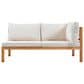 Hearth and Haven 4-Piece Outdoor Sectional Set in Beige, , large