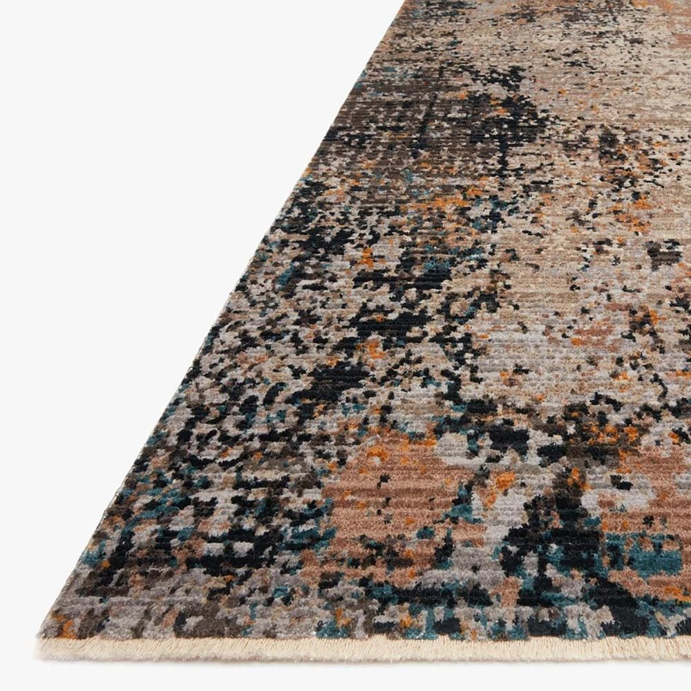 Loloi Leigh 2&#39;7&quot; x 7&#39;8&quot; Silver and Multicolor Runner, , large