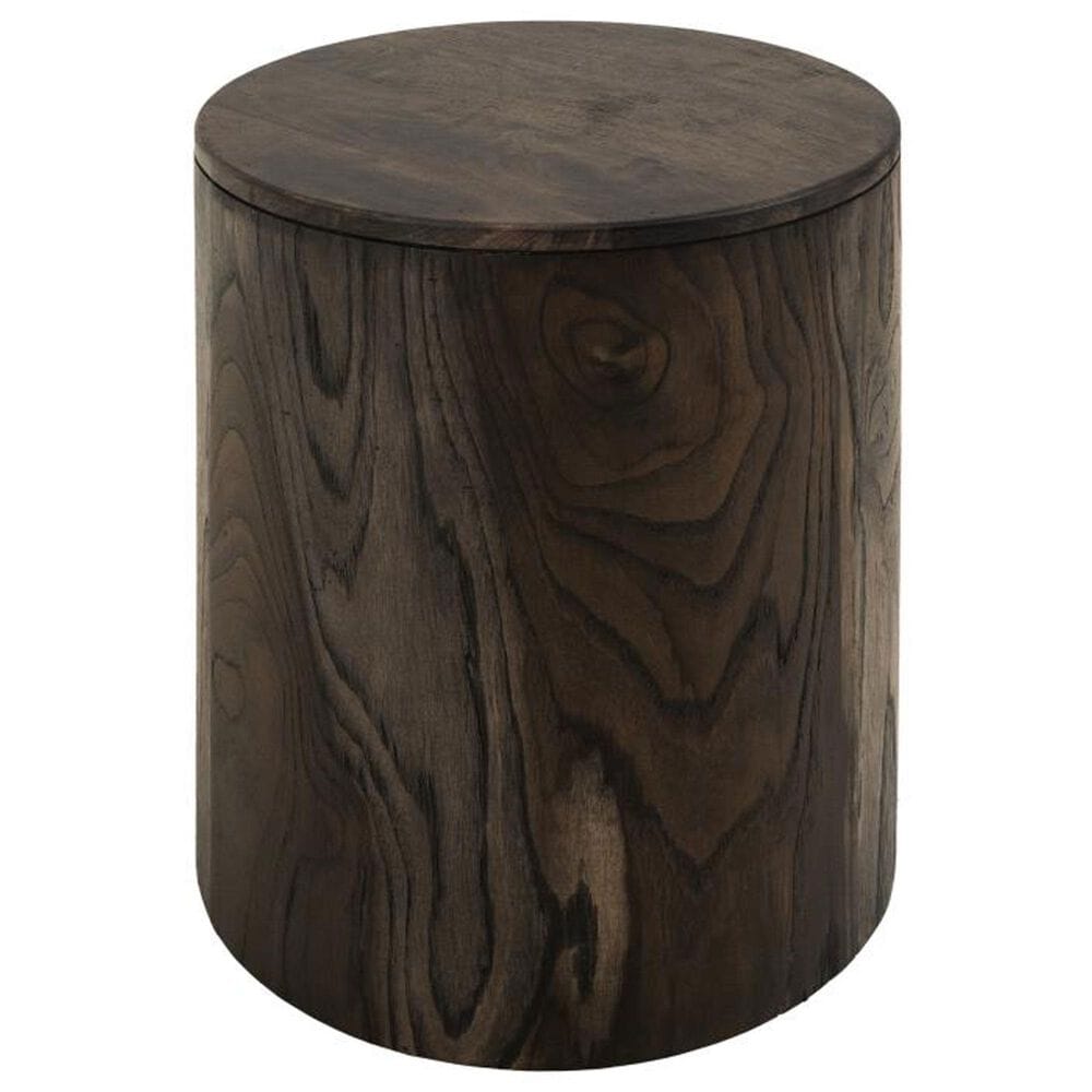 Fallridge Balam Chairside Table in Black, , large