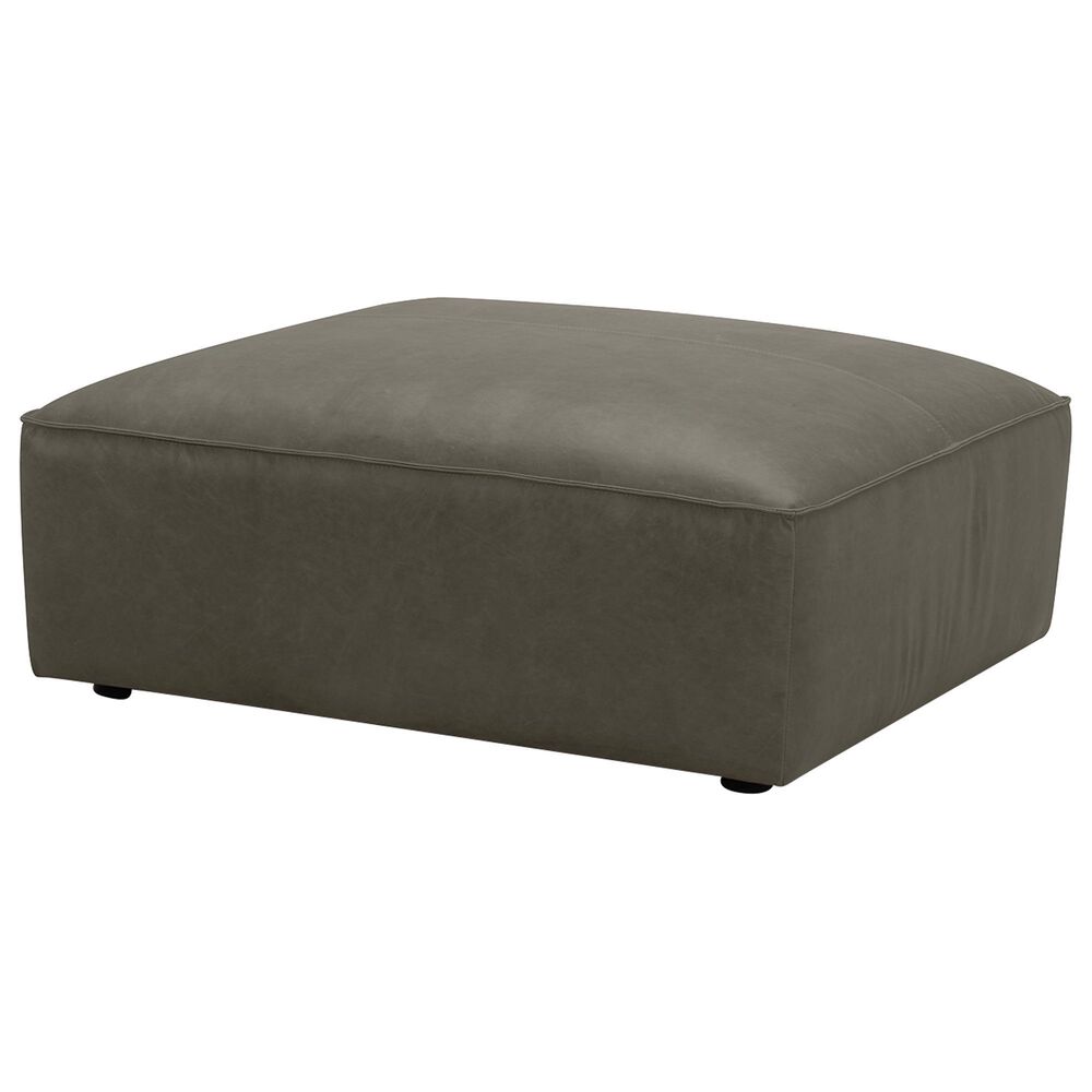 Interlochen Square Ottoman in York Taupe, , large