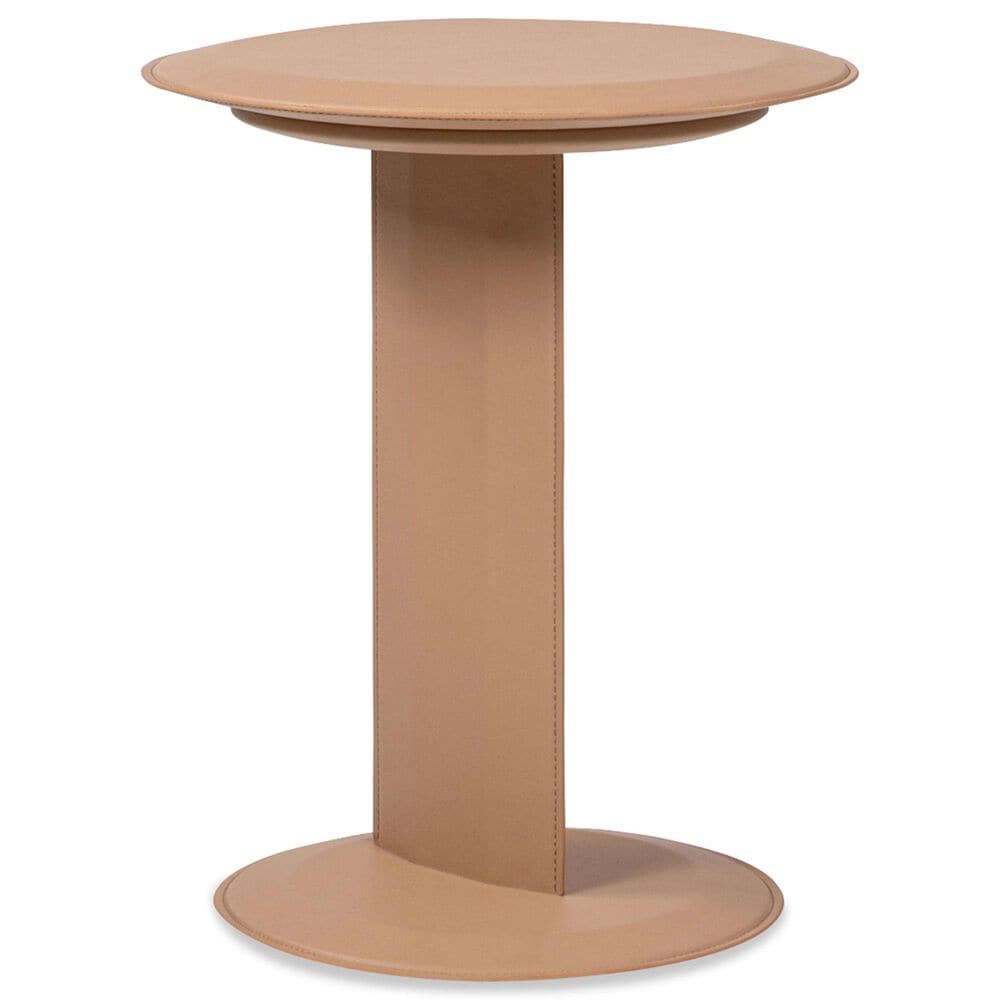 Jennifer Taylor Home Mode Side Table in Saddle Brown, , large