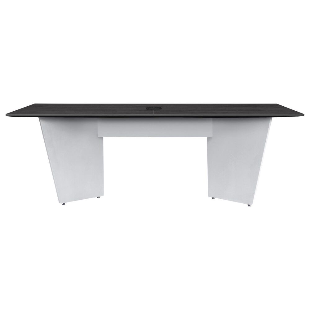 Regency Global Sourcing Array 96" Conference Table in White and Ash Grey, , large