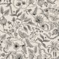 Rifle Paper Co Crafted by Cloth & Company Elly Full Headboard in Aviary Black/Cream, , large