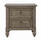 Belle Furnishings Americana Farmhouse 4 Piece Queen Sleigh Bedroom Set in Dusty Taupe and Black, , large