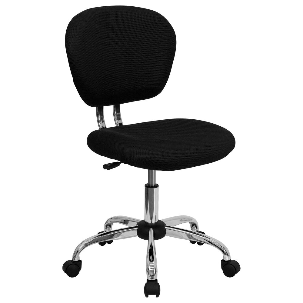 Flash Furniture Swivel Task Chair in Black, , large