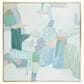 Ashley Wynburn 48" x 48" Wall Art in White, Blue and Green, , large