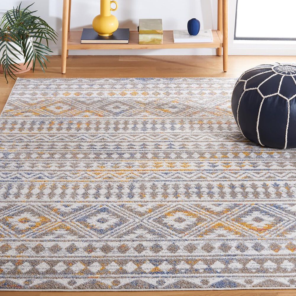 Safavieh Astoria 4&#39; x 6&#39; Grey and Ivory Area Rug, , large