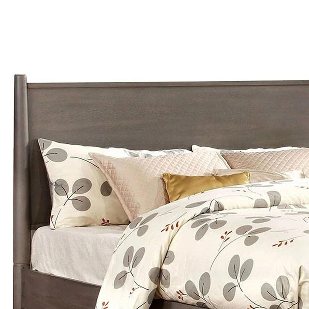 Furniture of America Lennart Full Bed in Gray, , large