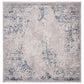 Safavieh Invista INV468F 6"7" Square Grey and Ivory Area Rug, , large