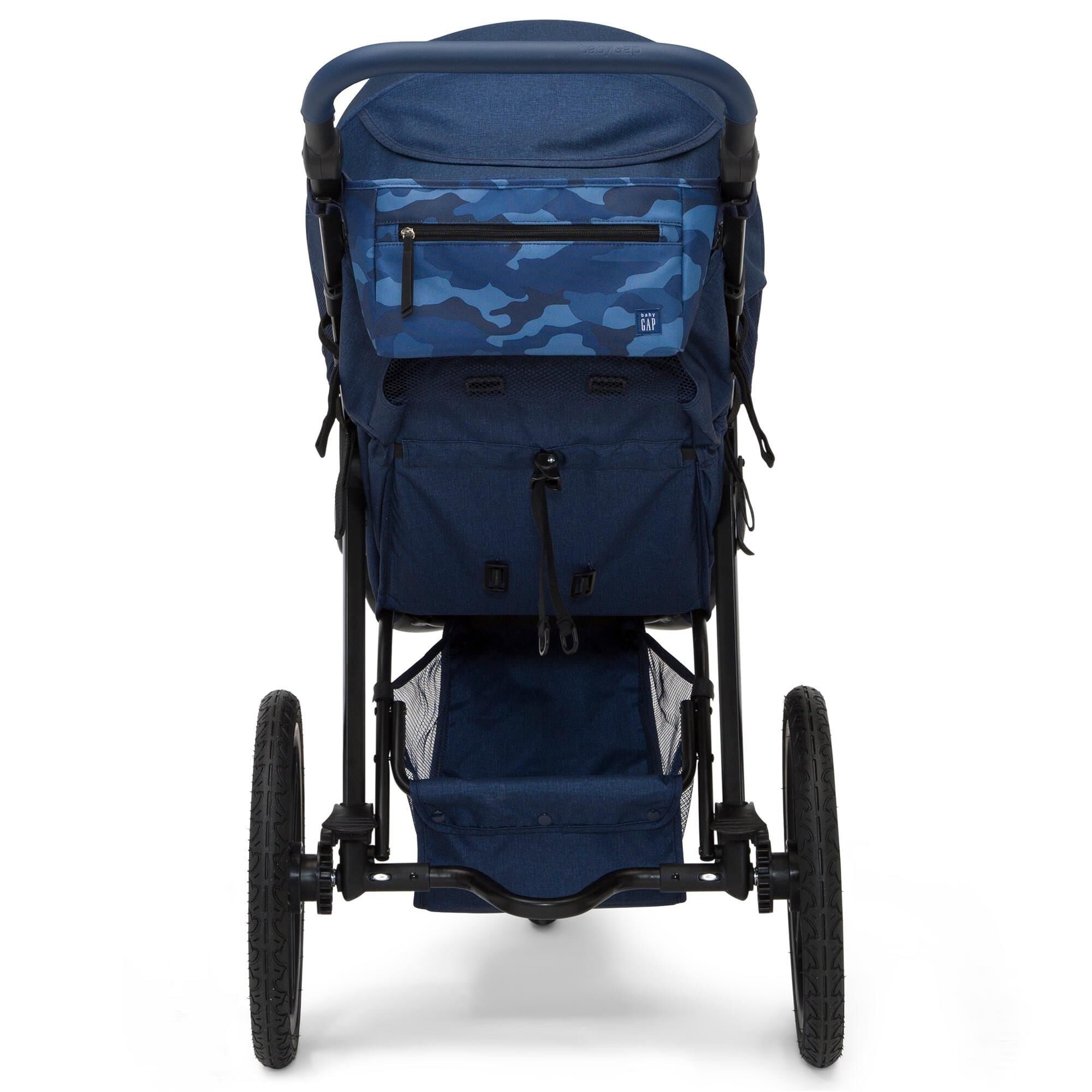 Delta Jeep Trek Jogging Stroller in Navy Camo NFM