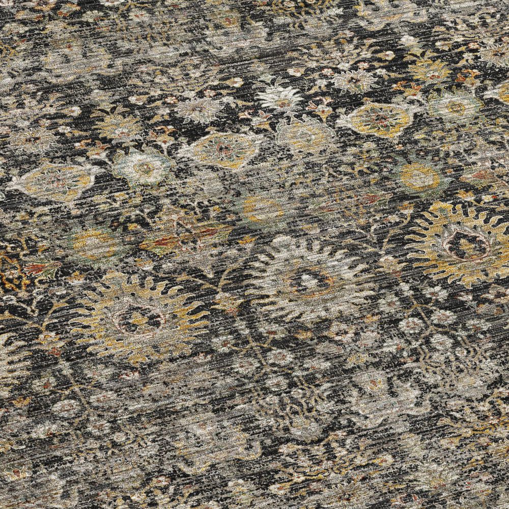 Dalyn Rug Company Aristo AR9 Black 2'3" x 7'6" Runner, , large