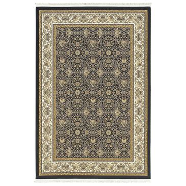 Oriental Weavers Masterpiece 1331B 6"7" x 9"6" Navy Area Rug, , large