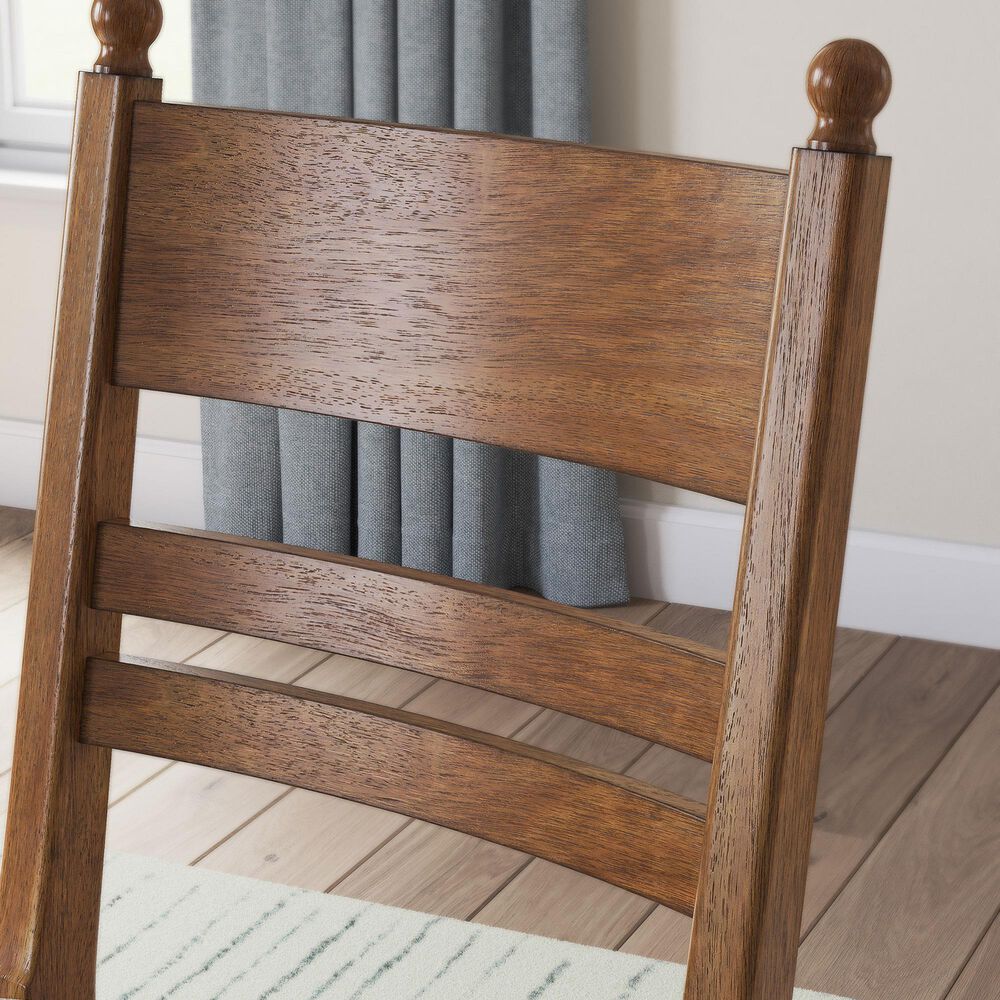 Ashley Greddinton 7-Piece Rectangular Extension Dining Set in Medium Brown and Black, , large