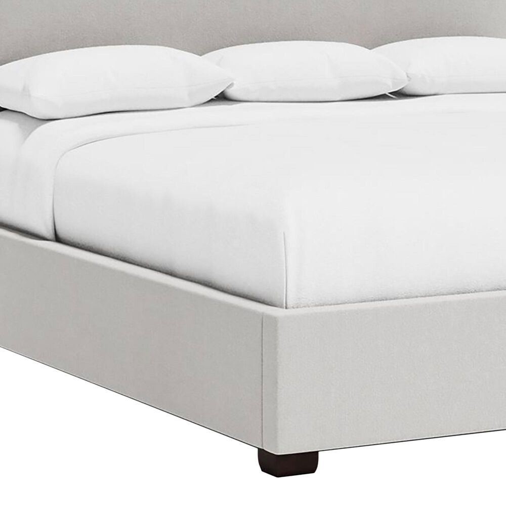 Bernhardt Morgan King Upholstered Panel Bed in Cream, , large