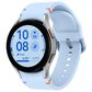 Samsung Galaxy Watch FE Smartwatch 40mm Silver Aluminum Case with Blue Band, , large