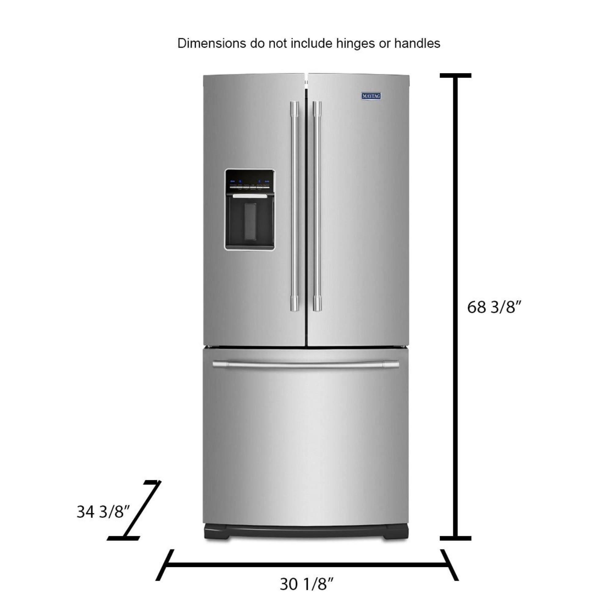 20 cu ft refrigerator dimensions best sale