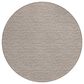 Dalyn Rug Company Laidley 6" Round Taupe Indoor/Outdoor Area Rug, , large
