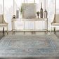 Nourison Starry Nights STN06 9" x 12" Cream and Blue Area Rug, , large