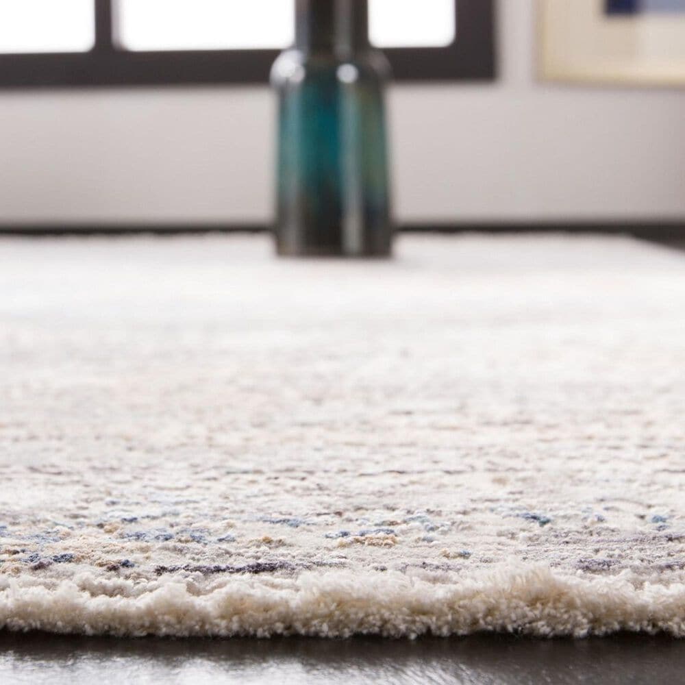 Safavieh Dream DRM427G 2&#39; x 8&#39; Grey and Blue Runner, , large