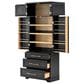 HOMLUX 78.2" Tall Farmhouse Kitchen Pantry Cabinet with 8 Door Shelves, Storage Cabinet with 3 Adjustable Shelves, 3 Large Drawers, Versatile Cupboard for Kitchen, Dining & Bathroom, Ash Black, , large