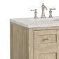 James Martin Vanities Breckenridge 30" Single Vanity in Whitewashed Oak with 3 cm Eternal Jasmine Pearl Quartz Top, , large