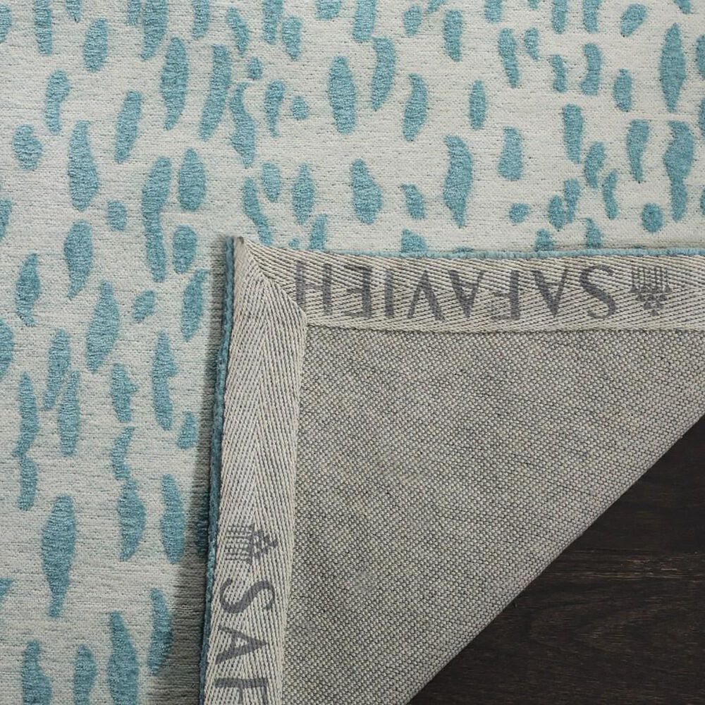 Safavieh Marbella 2&#39;3&quot; x 8&#39; Turquoise and Ivory Runner, , large