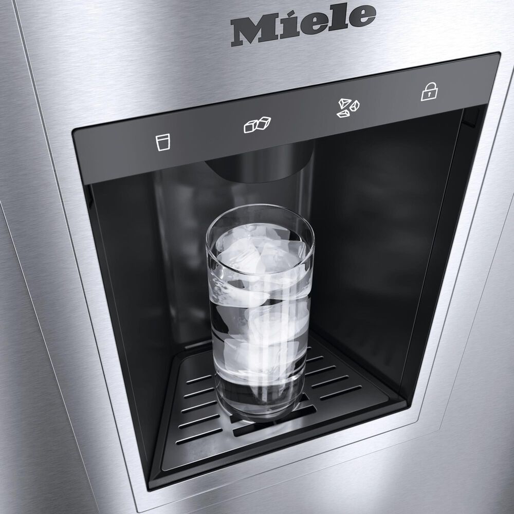 Miele 7.73 Cu. Ft. Built-in Freezer with Left Hinge in Stainless Steel, , large