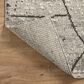Loloi II Fabian 4" x 6" Grey and Charcoal Area Rug, , large