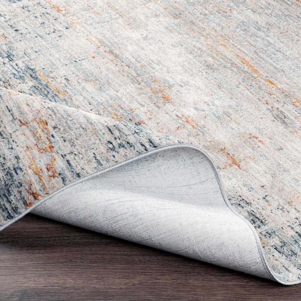 Surya Laila 2&#39;7&quot; x 4&#39; Teal, Sage, Orange, Saffron, Gray and Cream Area Rug, , large