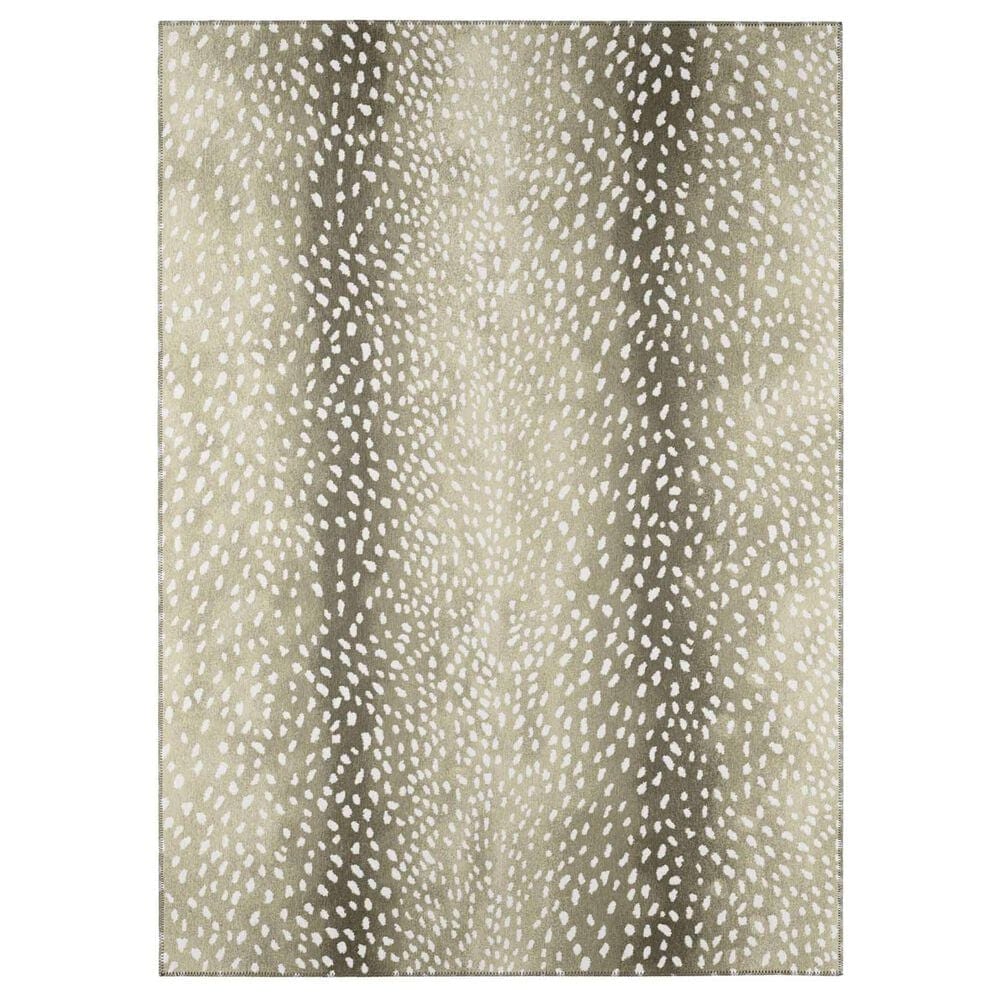 Dalyn Rug Company Mali ML3 8" Round Stone Indoor/Outdoor Area Performance Rug, , large